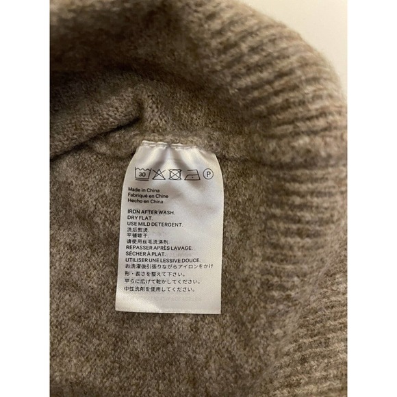 Wool City - Womens Tan Sz Large- Washable 6% Wool - Picture 4 of 7